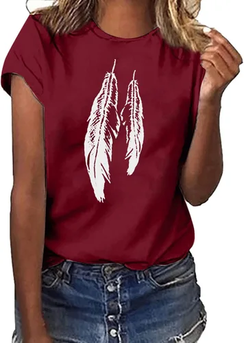 Vista 85 de Camiseta con estampado de animales para mujer, camiseta de libélula divertida, linda camiseta de manga corta, blusa de primavera 2023, camisas