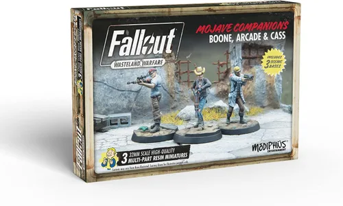 Vista 2 de Modiphius Fallout - Wasteland Warfare - Boone Arcade y Cass, Varios