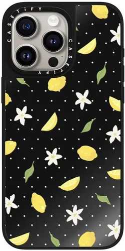 Vista 25 de CASETiFY Mirror - Funda para iPhone 15 Pro Max [reflectante, protección contra caídas de 4.9 pies/compatible con Magsafe] - Lindas impresiones