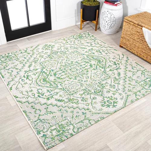 Vista 34 de JONATHAN Y SMB105D-28 - Alfombra de pasillo Boho para interiores y exteriores 2 x 8, color Negro/Gris, con textura de estrella, tejida