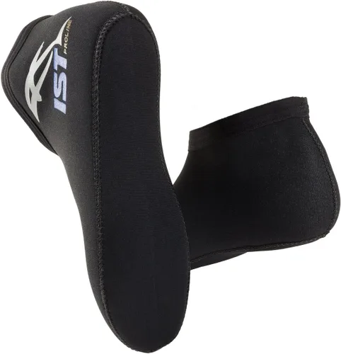 Vista 2 de IST Calcetines cortos de neopreno de 0.118 pulgadas para todos los deportes acuáticos, botines, botas, calcetines de natación, nadadores, talla L