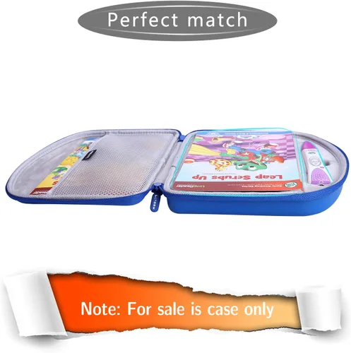 Vista 8 de LTGEM - Funda rígida para sistema de lectura y escritura Leapfrog LeapReader, color azul