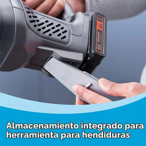 Vista 6 de BLACK+DECKER 20V MAX POWERCONNECT Aspiradora de mano, inalámbrica, batería no incluida, solo herramienta desnuda (BCHV001B)