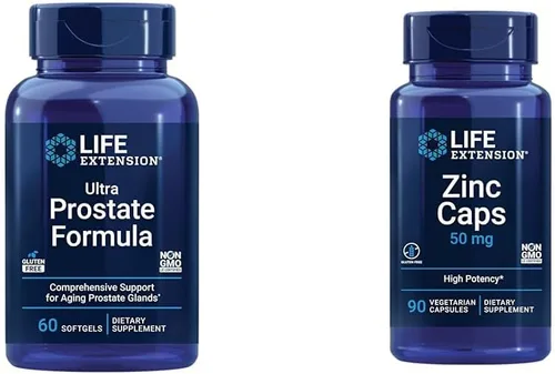 Vista 10 de Life Extension Fórmula Ultra Prostata, Saw Palmetto para hombres, pygeum, ortiga y N-acetil-L-cisteína (NAC), inmune, respiratorio, salud hepática
