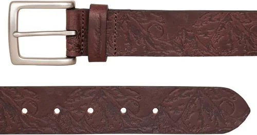Vista 2 de Eddie Bauer Men's Casual Leather Belt with Metal Buckle