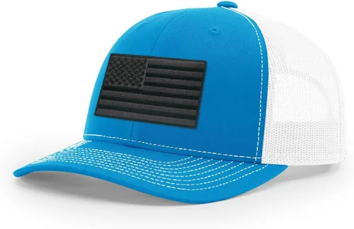 Vista 187 de Joe's USA Richardson 112 - Gorras de camionero con parche gráfico personalizado - Gorras estructuradas de cinco y seis paneles Richardson Premium