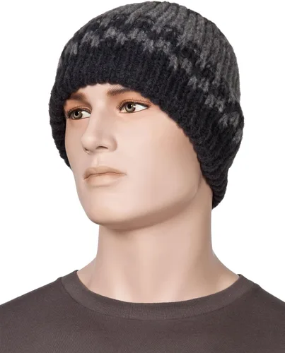 Vista 3 de Icebox Knitting Dohm Yeti - Gorro de lana de invierno para hombre y mujer