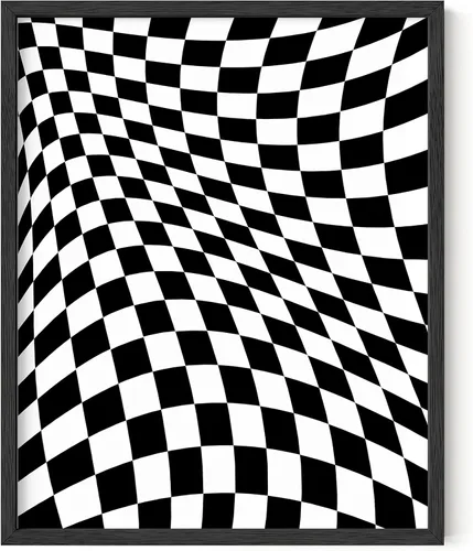 Vista 19 de HAUS AND HUES Impresión artística de corazón negro, 12 x 16 pulgadas, enmarcada, beige
