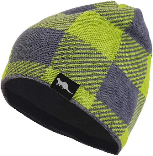Vista 9 de Gorro de punto impermeable 100% a prueba de viento - Gorro de calavera con forro de lana para hombres y mujeres, gorro de invierno cálido
