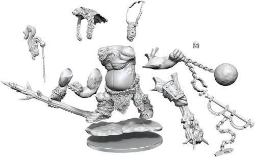 Vista 8 de WizKids D&D Frameworks: Ogro - Sin pintar y sin ensamblar