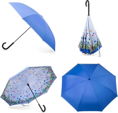 Vista 3 de The totes InBrella - Paraguas de cierre inverso, Jardín de Flores), 901