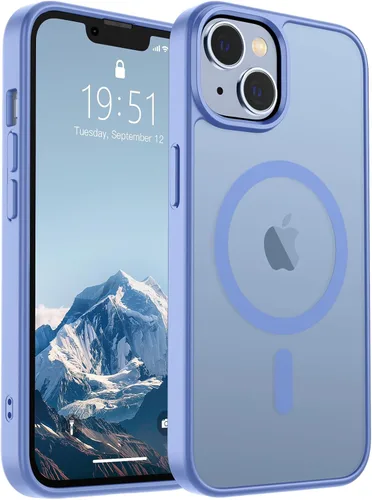 Vista 203 de SUPFINE Funda magnética para iPhone SE 2022 (3ª)/2020 (2ª), iPhone 8 (compatible con MagSafe) (protección contra caídas de grado militar), funda