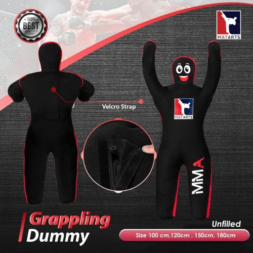 Vista 5 de MMA Grappling - Maniquí de boxeo para niños, deportes de combate, jiu, jitsu, judo, karate, taekwondo, compañeros de lucha, maniquíes de boxeo