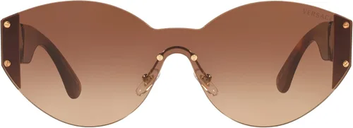 Vista 3 de Versace Gafas de sol con montura dorada lentes degradadas marrones 1811in