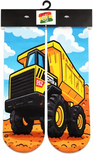 Vista 16 de DJDesigns Calcetines medianos para niños con impresiones 3D (para edades 5-9)
