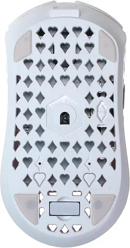 Vista 6 de Vancer Gretxa - Mouse inalámbrico ultraligero para juegos con sensor 3370 PTFE 243oz color rosa desvanecido