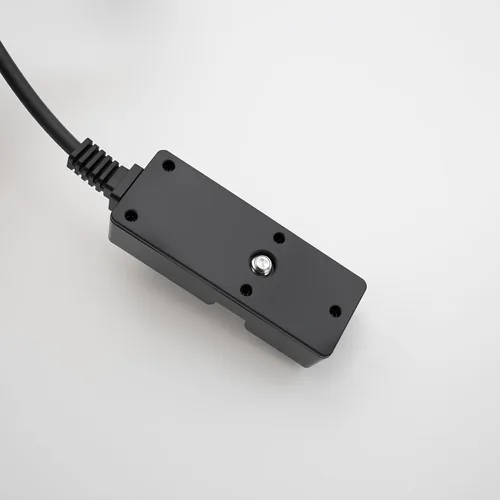 Vista 5 de D-tap macho a 4 puertos hembra Divisor Cable de alimentación Conector Hub con luz indicadora y montaje de 1/4" adecuado para Anton Bauer V-Mount