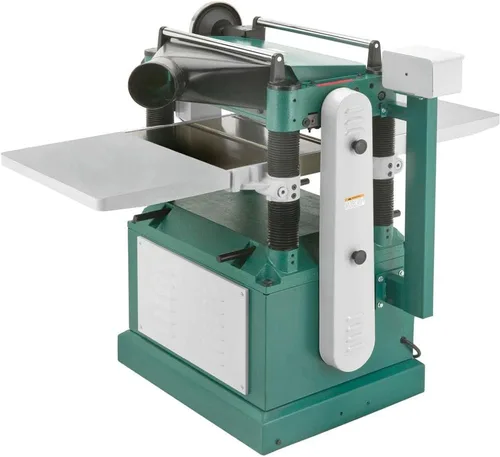 Vista 2 de Grizzly Industrial G0454Z - Cepilladora de 5 HP de 20" con cabezal de corte en espiral