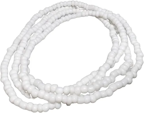 Vista 8 de Collar Eleke Santeria Largo Unisex Collar Ifa Religión Africana