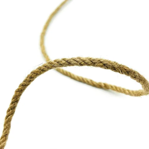 Vista 5 de Cuerda de yute de 0.236 in x 164 pies, cuerda de sisal de 1/4 de pulgada para rascador de gatos, manualidades y manualidades, cuerda de cáñamo