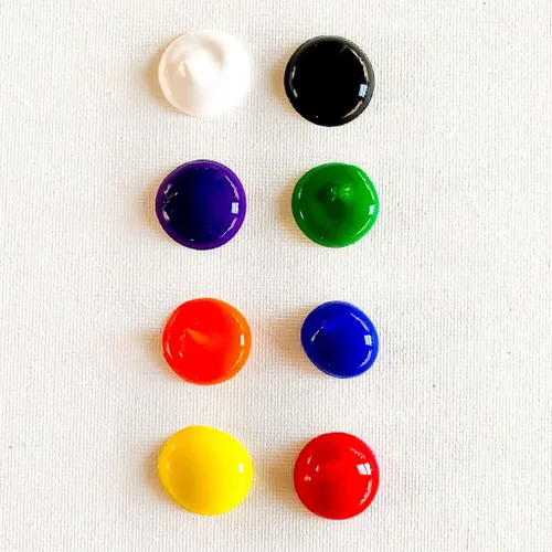 Vista 7 de milo Juego de pintura de dedos lavable para niños, 8 colores, botellas de 8 onzas, seguras y no tóxicas, fabricadas en los Estados Unidos, pinturas