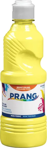Vista 16 de Prang témpera líquida lista para usar Perfecto para pintura, lecciones de arte, manualidades y proyectos creativos Azul; Blanco; Negro; Violeta