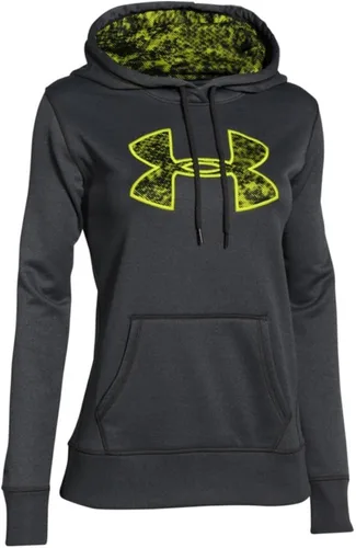 Vista 4 de Under Armour Sudadera con capucha impresa con logotipo grande
