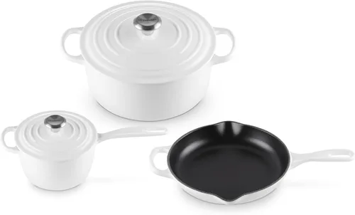 Vista 12 de Le Creuset Juego de utensilios de cocina de hierro fundido esmaltado, 5 piezas, Artichaut