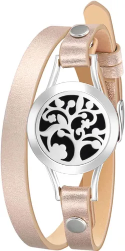 Vista 19 de Wild Essentials - Pulsera de cuero con aceite esencial, Cuero