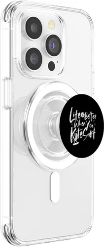 Vista 3 de Life Is Better When You Kitesurf Kitesurfer Kitesurfing PopSockets MagSafe PopGrip for iPhone