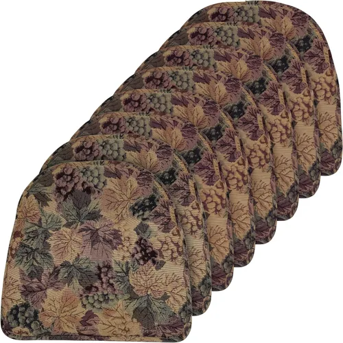 Vista 148 de Klear Vu Raindrop The Gripper - Cojines antideslizantes para silla, suaves y cómodos, almohadillas para asiento, almohadón para cocina, comedor u