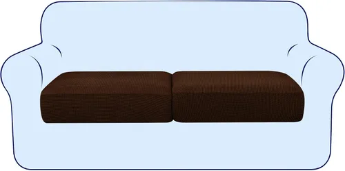 Vista 81 de subrtex Funda de Cojín Elástica Suave para Asiento de Sofá Funda Deslizable de Spandex para Silla y Sofá Adecuada para 1-2-3 Plazas Reemplazo