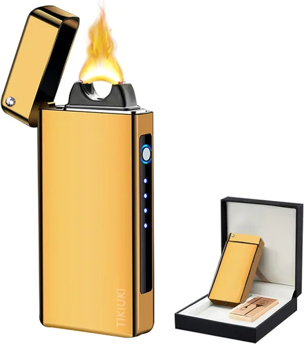 Vista 12 de Dragon - Encendedor eléctrico de arco – Encendedor de plasma recargable USB C para campamento, iniciadores de fuego, velas y equipo al aire libre