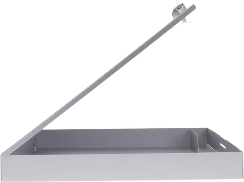 Vista 8 de Saunders Recycled Aluminum Redi-Rite Storage Clipboard with Self-Locking Latch – Lightweight, Weather-Resistant Lacquer Finish Stationery Box.