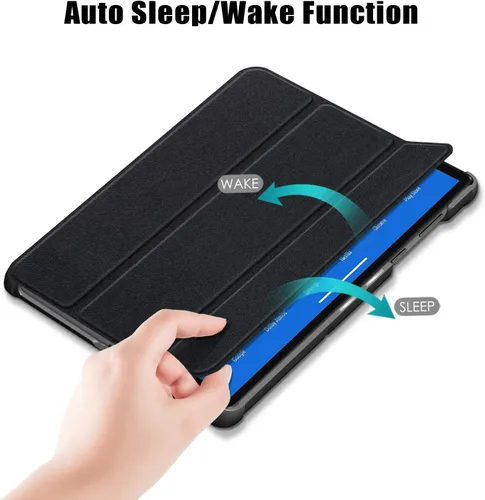 Vista 3 de Gylint Funda para Lenovo Tab M10 FHD Plus de 10.3 pulgadas, Smart Case Funda delgada y ligera con función de encendido/apagado automático