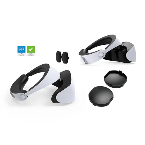 Vista 4 de NUHFUFA Eyewear Lens Caps Compatible with PSVR2, Lens Protective L&R Covers Dust-Proof & Anti-Scratch Headset Glasses Protector for PSVR2