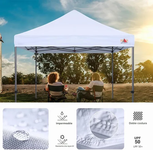 Vista 5 de ABCCANOPY Toldo Superior de Repuesto para Carpa Emergente 8x8, Azul Real