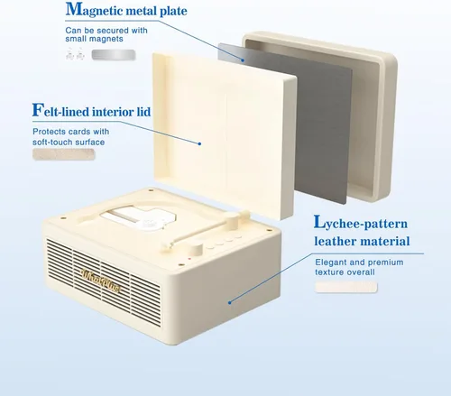 Vista 4 de Reproductor de CD con altavoces Bluetooth, control de aplicaciones Blanco