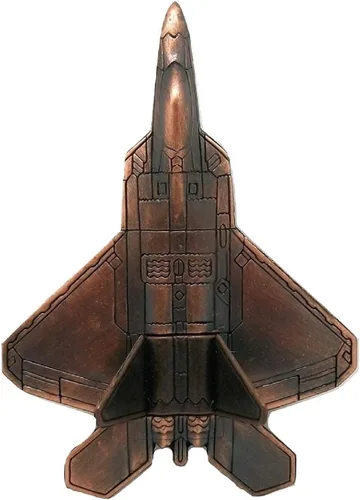Vista 2 de F-22 Joint Strike Fighter Jet Die Cast Metal Sacapuntas coleccionables