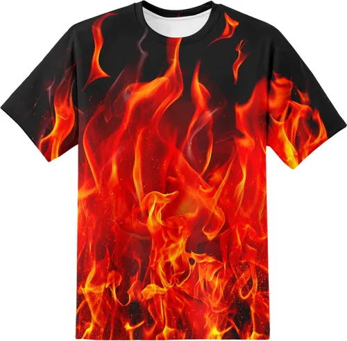 Vista 33 de Camiseta de manga corta con estampado 3D para niños y niñas de 6 a 16 años Bcm45-blanco