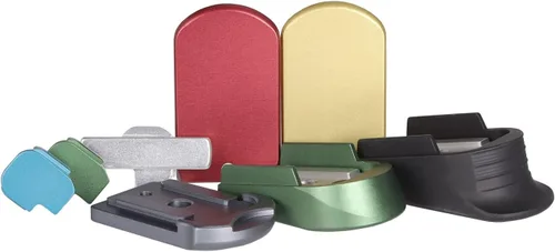 Vista 8 de NDZ Performance Tapa deslizante Placa trasera para Sig P365 P365X P365 XL P365 X Macro P365 Fusible 0.354 in .380 Grabado con Láser Aluminio en Negro