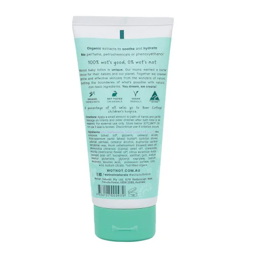 Vista 3 de Wotnot - Loción para bebé 100% natural (4.6 fl oz)