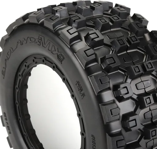 Vista 4 de Pro-Line Racing Badlands MX43 Pro-Loc Tire2Pro-Loc X-MAXX Wheel PRO1013100 RC Neumático