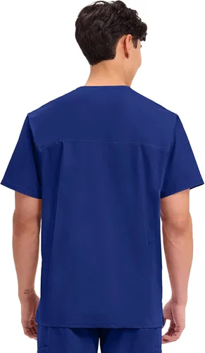 Vista 75 de Cherokee WW Professionals WW695 - Camisa de uniforme sanitario para hombre, con cuello en V