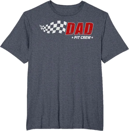 Vista 79 de Dad Pit Crew Race Car Birthday Family Matching Pit Crew Camiseta Pit Crew