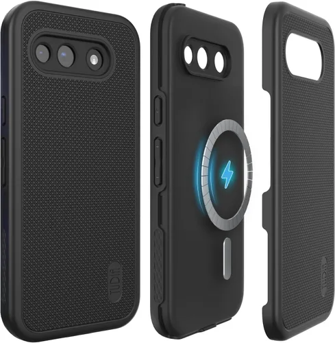 Vista 21 de TUDIA Funda protectora para Google Pixel 10a (2026) – [compatible con Magsafe] [MergeGrip] de doble capa delgada [grado militar] a prueba de golpes