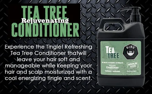 Vista 2 de GIBS Grooming Acondicionador de árbol de té, 12 fl. oz.