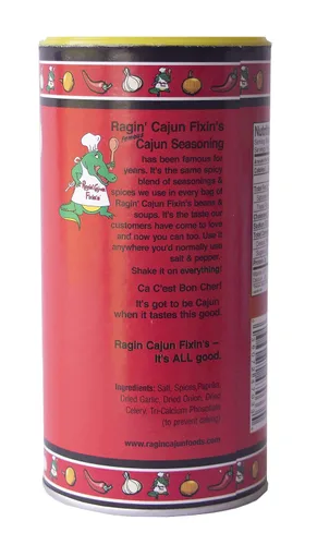 Vista 2 de Ragin' Cajun - Condimento cajún original, 16 onzas (paquete de 12)