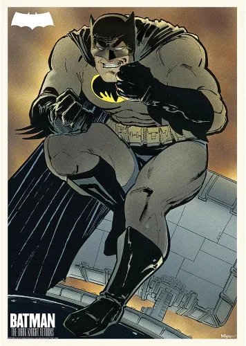 Vista 35 de MIGHTYPRINT DC Comics - Absolute Batman - Cubierta de la variante número 1 - Arte de pared de 17 x 24 pulgadas - Colección oficial - Ideal
