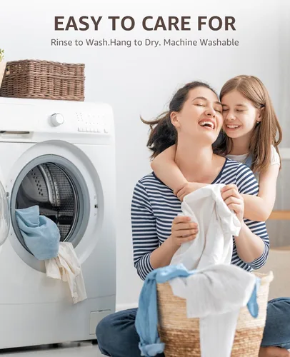 Vista 8 de Bligli Tapete para bañera antideslizante, estándar de 16 x 31.5 pulgadas, con ventosas fuertes, goma suave, antideslizante, lavable a máquina, Beige